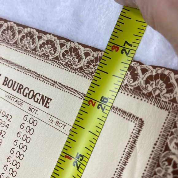 Antique Antoine's Wine List Restaurant New Orleans Louisiana Vintage Menu - Picture 4 of 14